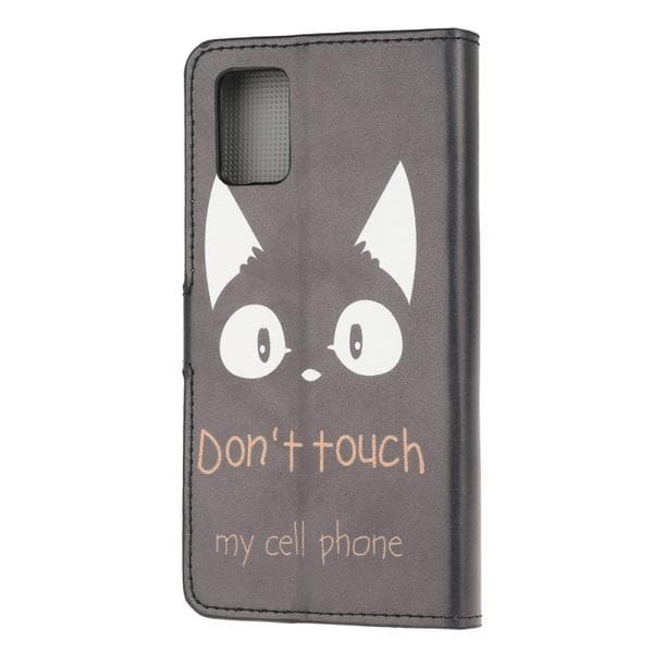 Lompakkokotelo Samsung Galaxy A41 - Dont Touch My Cell Phone