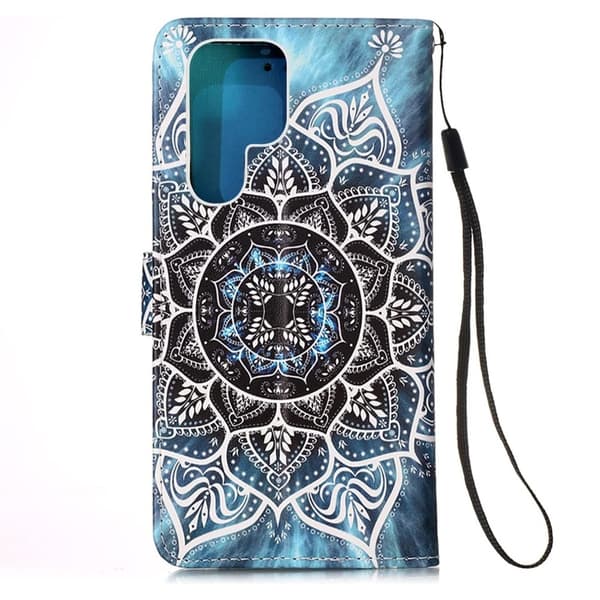 Plånboksfodral Samsung Galaxy S25 Ultra - Blå Mandala