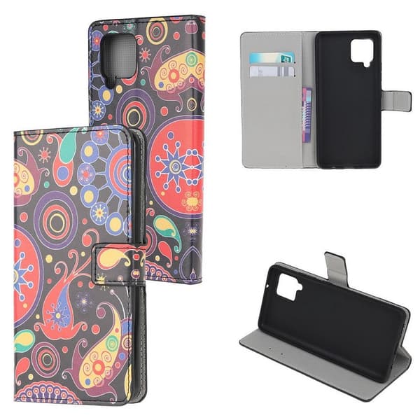 Plånboksfodral Samsung Galaxy A12 - Paisley