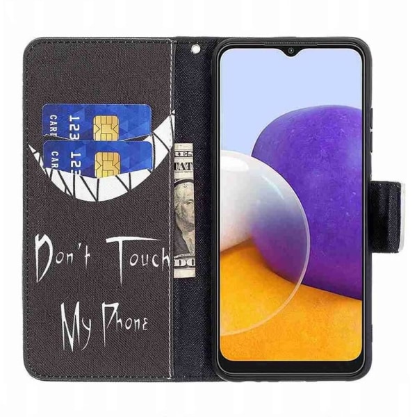 Lompakkokotelo Samsung Galaxy A03 - Don’t Touch My Phone
