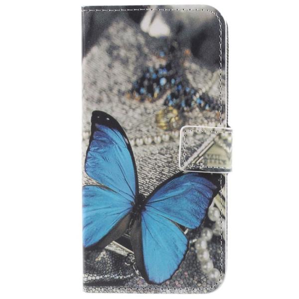 Plånboksfodral Samsung Galaxy S9 – Blå Fjäril