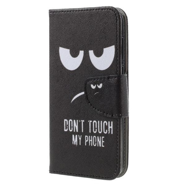 Plånboksfodral Samsung Galaxy J3 (2017) – Don’t Touch My Phone