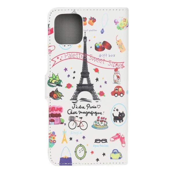 Lompakkokotelo iPhone 12 Mini - Pariisi