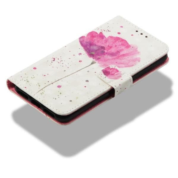Plånboksfodral Huawei Y6 2018 – Rosa Blomma