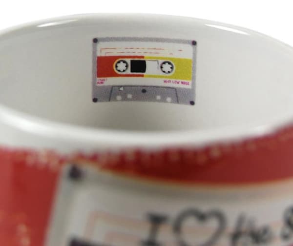Mugg med Retromotiv - Kassettband
