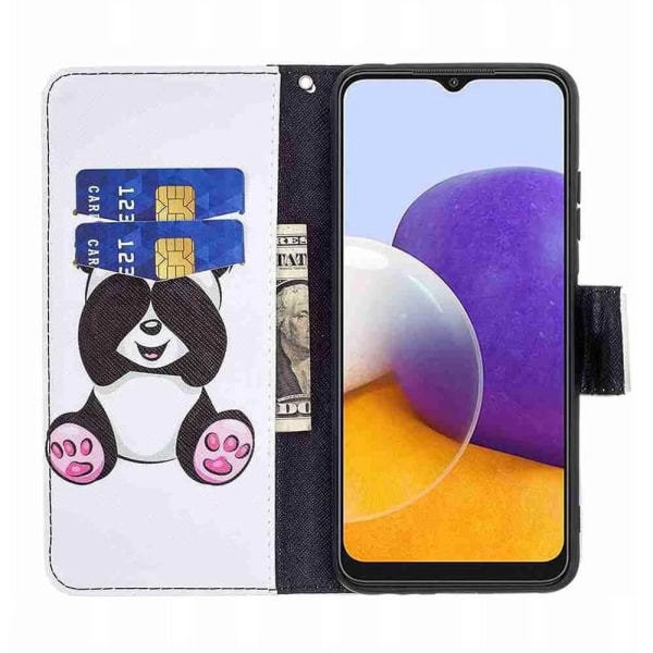 Lompakkokotelo Samsung Galaxy A34 - Panda