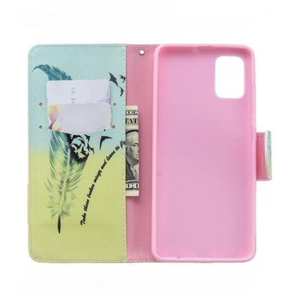 Lompakkokotelo Samsung Galaxy A51 - Take These Broken Wings