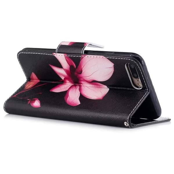 Plånboksfodral Apple iPhone 7 Plus – Rosa Blomma