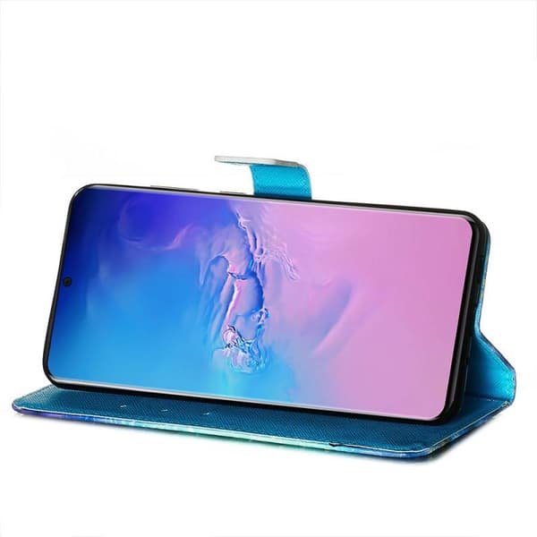 Plånboksfodral Samsung Galaxy S20 Ultra – Blå Mandala