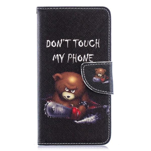 Lompakkokotelo Samsung Galaxy A20e - Don't Touch My Phone