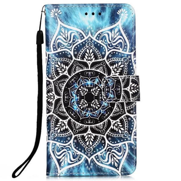 Plånboksfodral Samsung Galaxy A23 – Blå Mandala