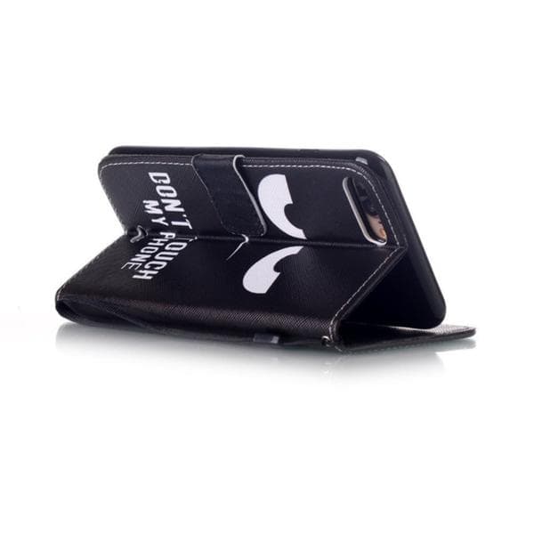 Plånboksfodral iPhone 8 Plus – Don’t Touch My Phone