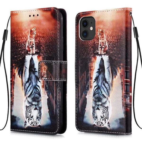 Plånboksfodral Apple iPhone 11 – Reflektion