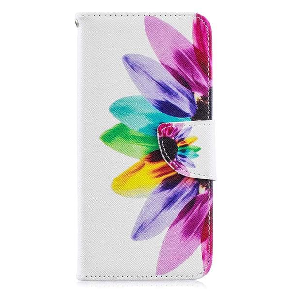 Plånboksfodral Huawei Y6 2019  – Färgglad Blomma
