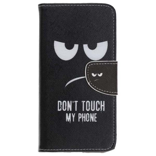 Lompakkokotelo iPhone 15 Pro Max - Don’t Touch My Phone