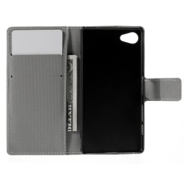 Plånboksfodral Sony Xperia Z5 Compact - Blå Fjäril