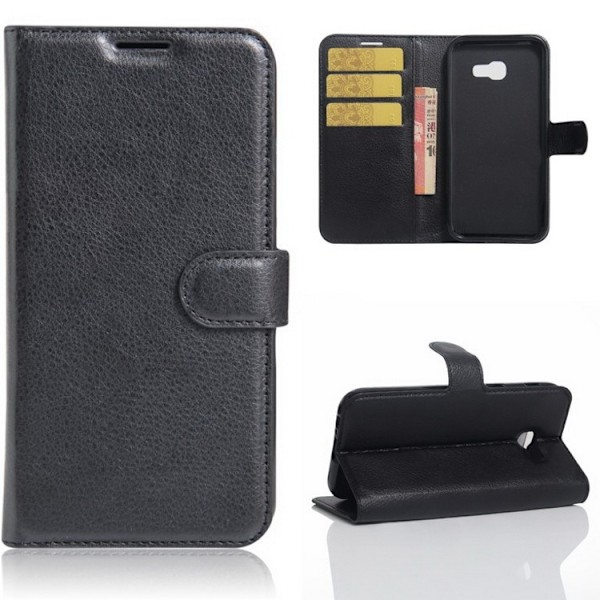Plånboksfodral Samsung Xcover 4 / 4s – Svart Black