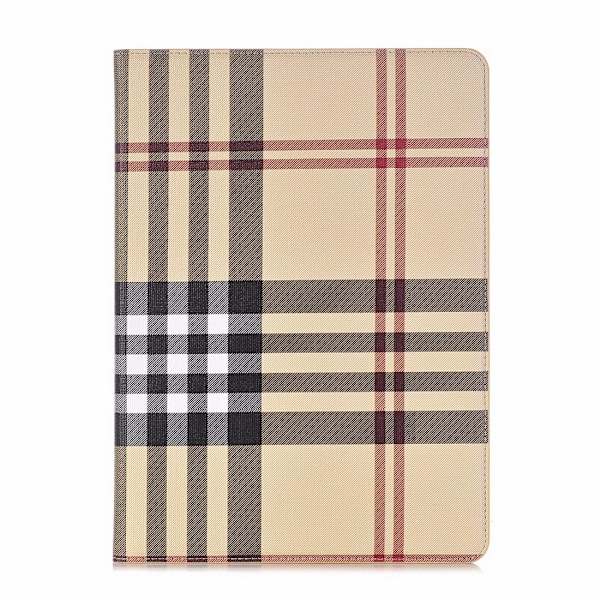 Plånboksfodral iPad Pro 11" (2021) Rutmönster - 3 Färger Beige