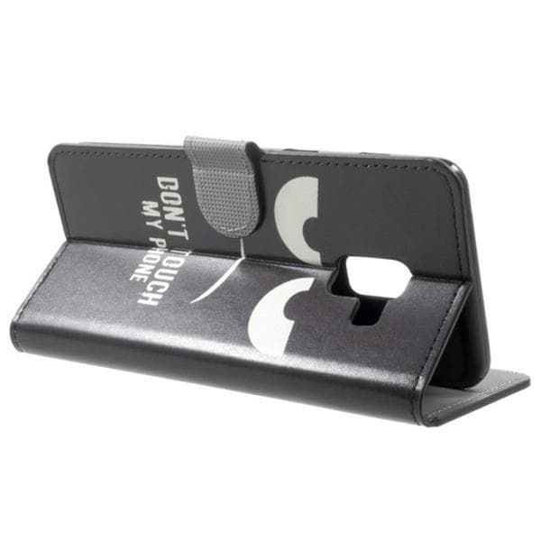 Plånboksfodral Samsung Galaxy A6 (2018) - Don’t Touch My Phone