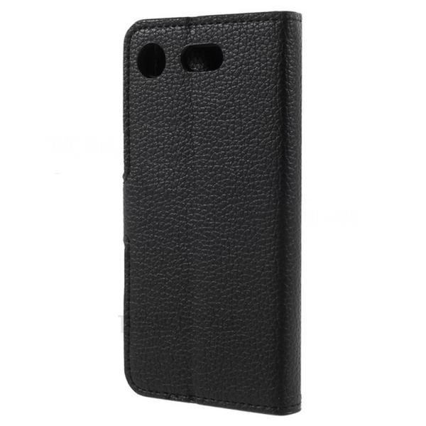 Plånboksfodral Sony Xperia XZ1 Compact - Svart Black