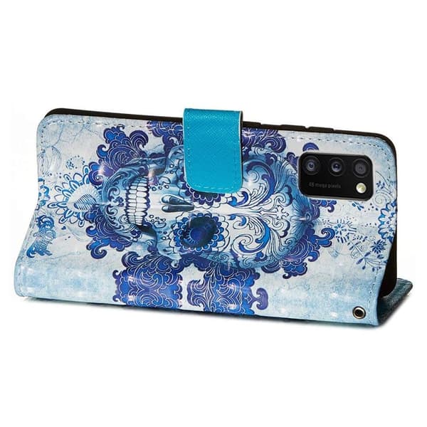 Plånboksfodral Samsung Galaxy A41 - Döskalle
