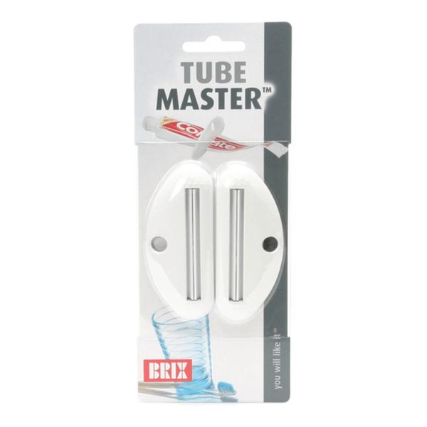 Brix Tandkrämsklämmor - 3 Olika Färger Vit