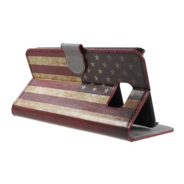 Plånboksfodral Samsung Galaxy S8 - Flagga USA