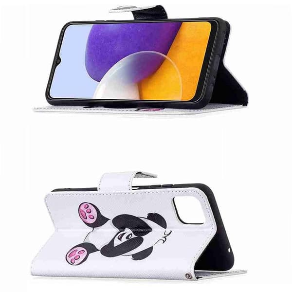 Lompakkokotelo Samsung Galaxy A03 - Panda