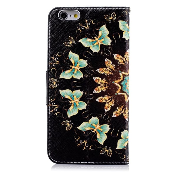 Plånboksfodral Apple iPhone 8 – Fjärilar I Cirkel