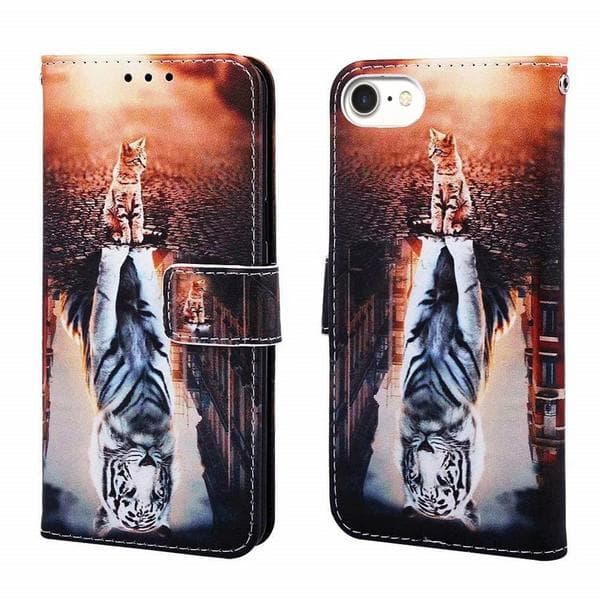 Plånboksfodral Apple iPhone 8 – Reflektion