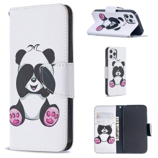 Lompakkokotelo iPhone 15 Pro - Panda