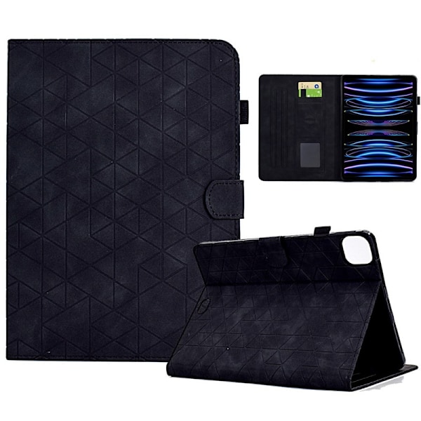 Fodral iPad Air (2025) M3 Trianglar - 4 Färger Svart