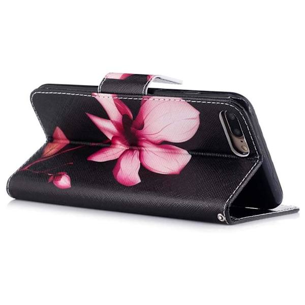 Plånboksfodral Apple iPhone 7 Plus – Rosa Blomma