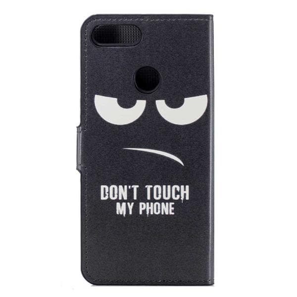 Plånboksfodral Huawei P Smart (2018) - Don’t Touch My Phone