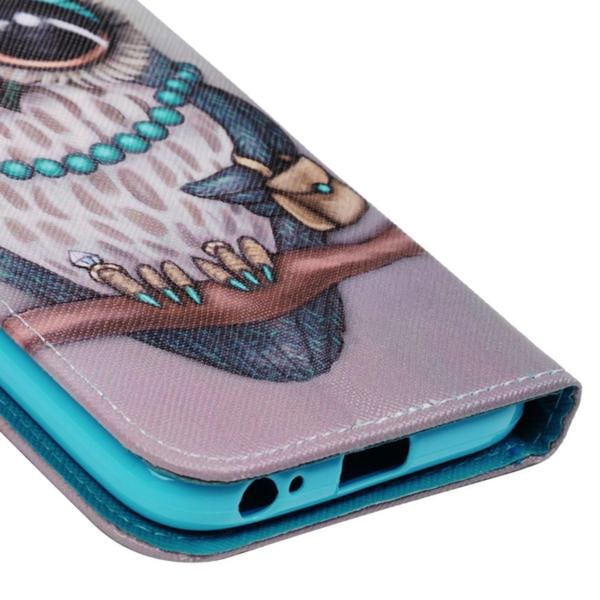 Plånboksfodral Samsung Galaxy J3 (2017) - Utsmyckad Uggla