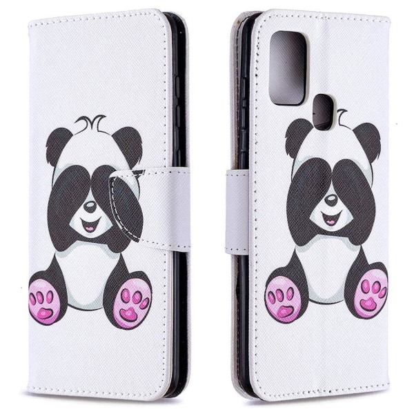 Lompakkokotelo Samsung Galaxy A21s - Panda