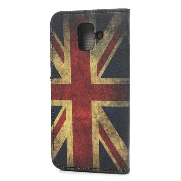 Plånboksfodral Samsung Galaxy A6 (2018) - Flagga UK