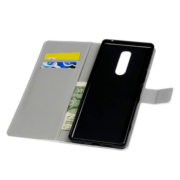 Plånboksfodral Sony Xperia 1 - Blå Fjäril