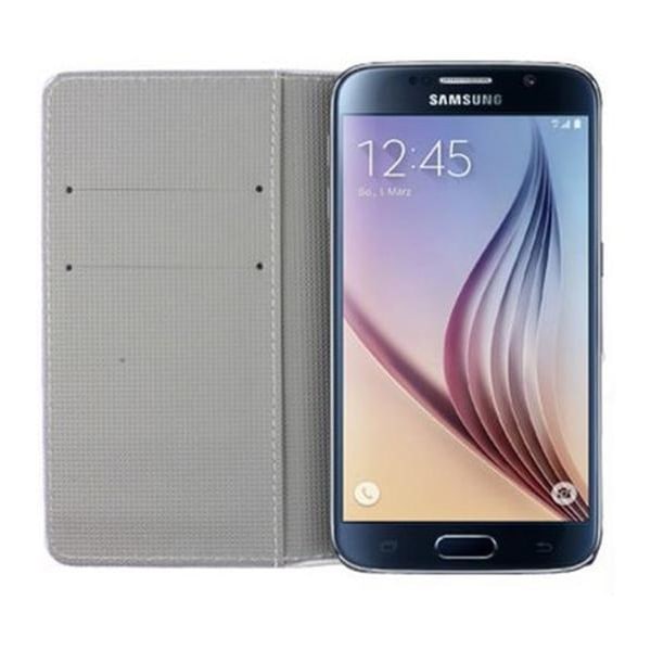 Plånboksfodral Samsung Galaxy S6 Edge Plus - Prickigt med Uggla