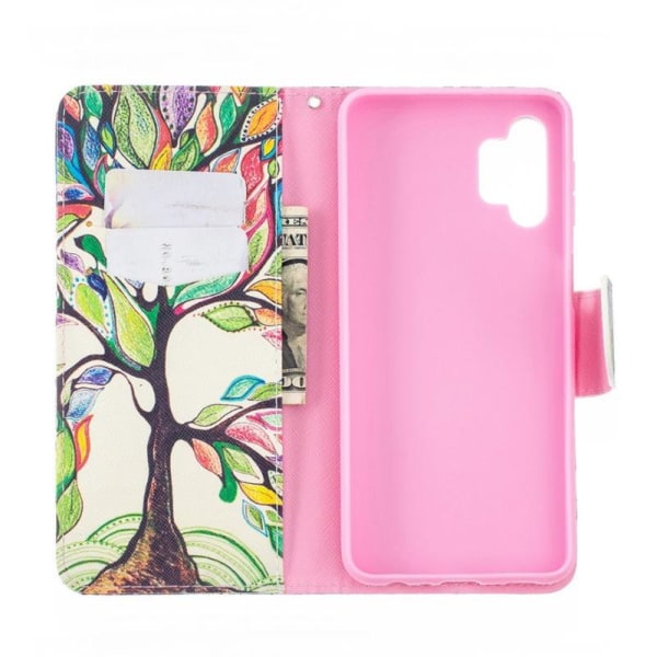 Plånboksfodral Samsung Galaxy A32 5G – Färgglatt Träd