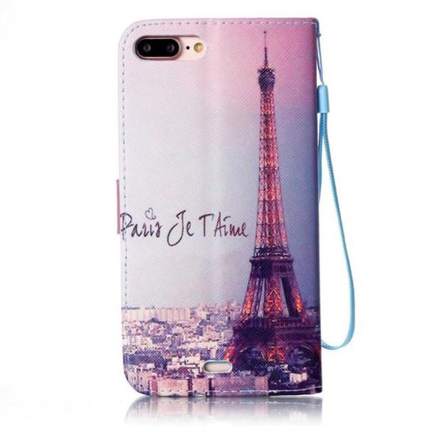 Plånboksfodral Apple iPhone 8 Plus – Paris Je T’aime