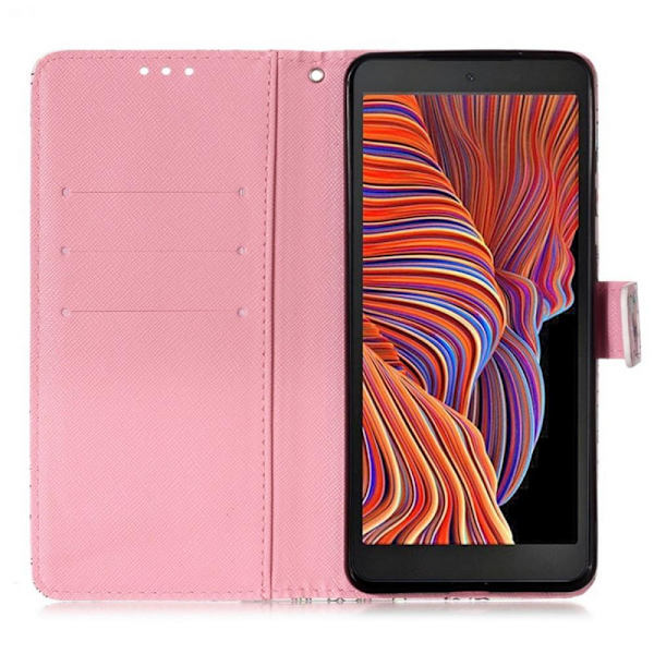 Plånboksfodral Samsung Galaxy XCover 5 – Rosa Blomma
