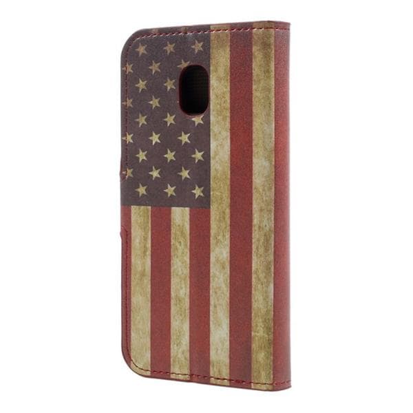 Plånboksfodral Samsung Galaxy J3 (2017) - Flagga USA