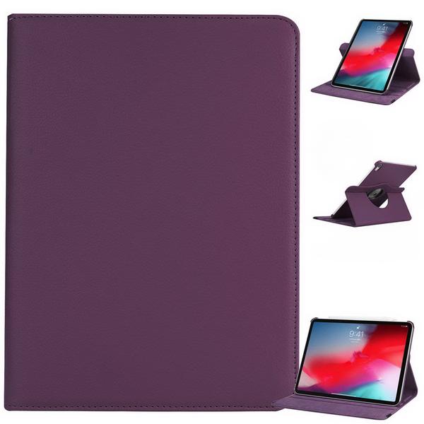 Läderfodral iPad Pro 11" (2018) Roterande 360° - 11 Färger Blå (Ljus)