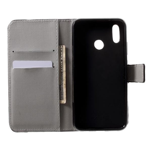 Plånboksfodral Huawei P20 Lite - Blå Fjäril