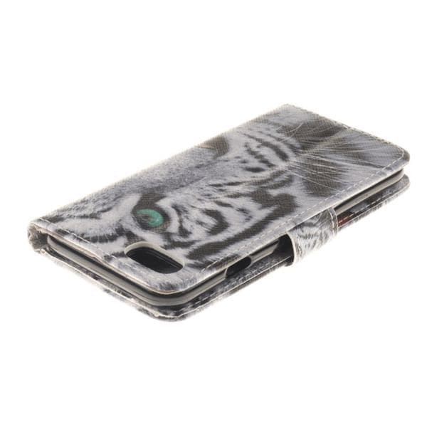 Plånboksfodral Iphone 7 – Vit Tiger