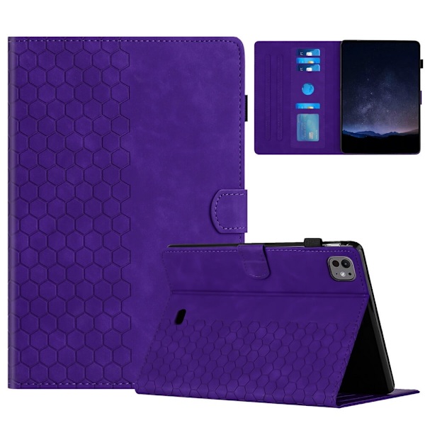 Fodral iPad Air (2025) M3 Bivaxmönster - 8 Färger Brun