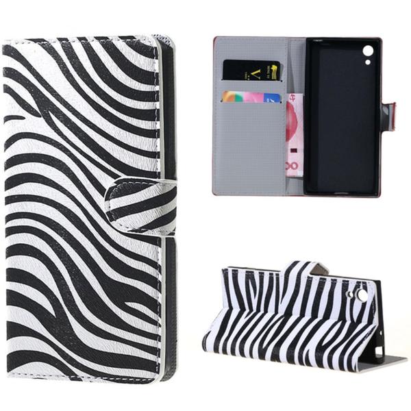 Plånboksfodral Sony Xperia XA1 - Zebra