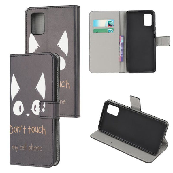 Plånboksfodral Samsung Galaxy A04s – Dont Touch My Cell Phone