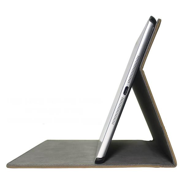 Fodral Mocka/Läder iPad Air 9,7" - Retro, 4 Färger Ljusbrun